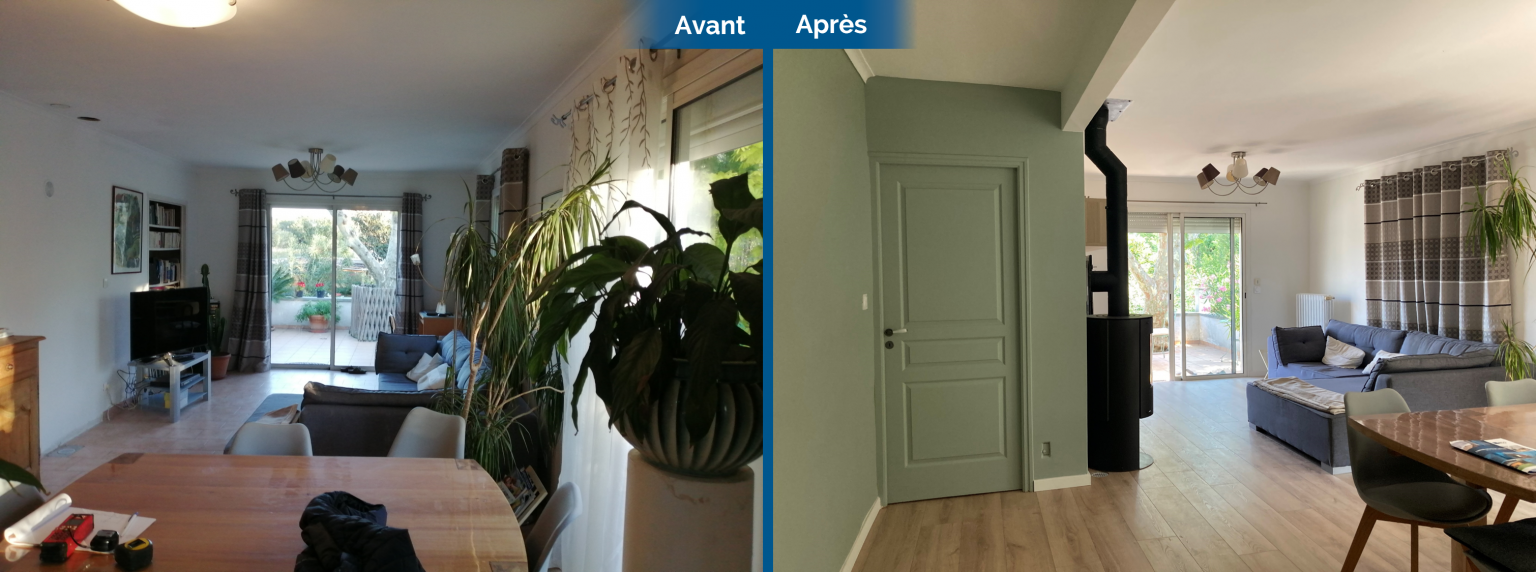 Aménagement intérieur d’une maison à Sauveterre (30)