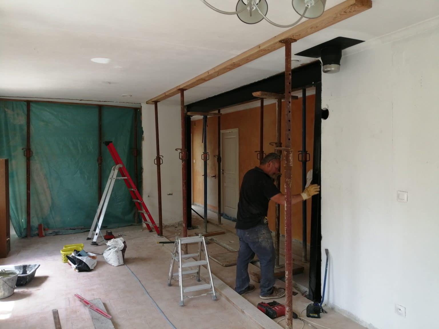 Aménagement intérieur d’une maison à Sauveterre (30)