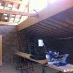 extension de maison à Gières : bardage en bois toiture