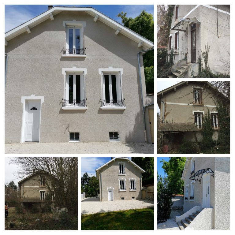 Rénovation de maison aux Abrets-en-Dauphiné (38)