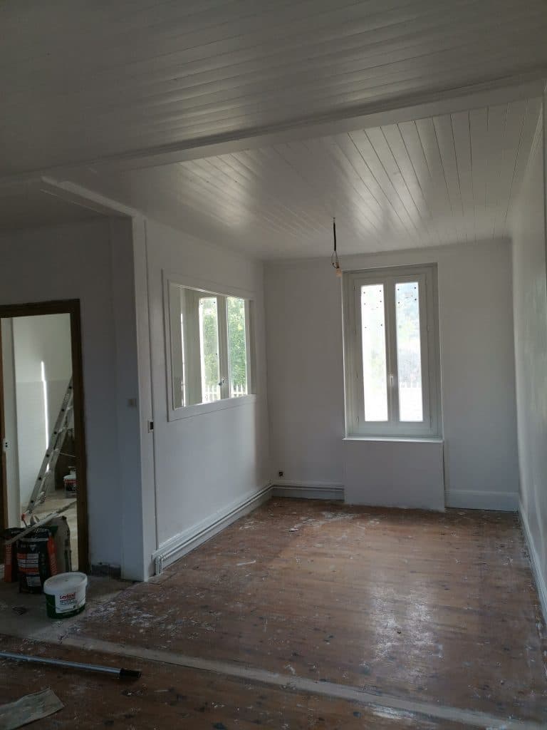 Rénovation de maison aux Abrets-en-Dauphiné (38)