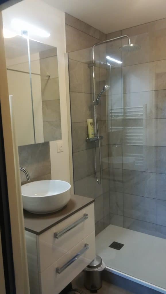 Rénovation d’une petite salle de bain à Lille (59)