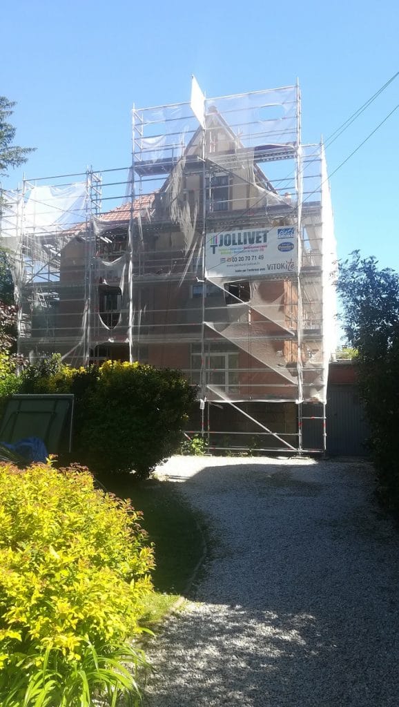 Ravalement des façades d’une maison à Marcq-en-Barœul (59)