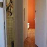 rénovation d'une maison à Montferrand : couloir menant aux chambres