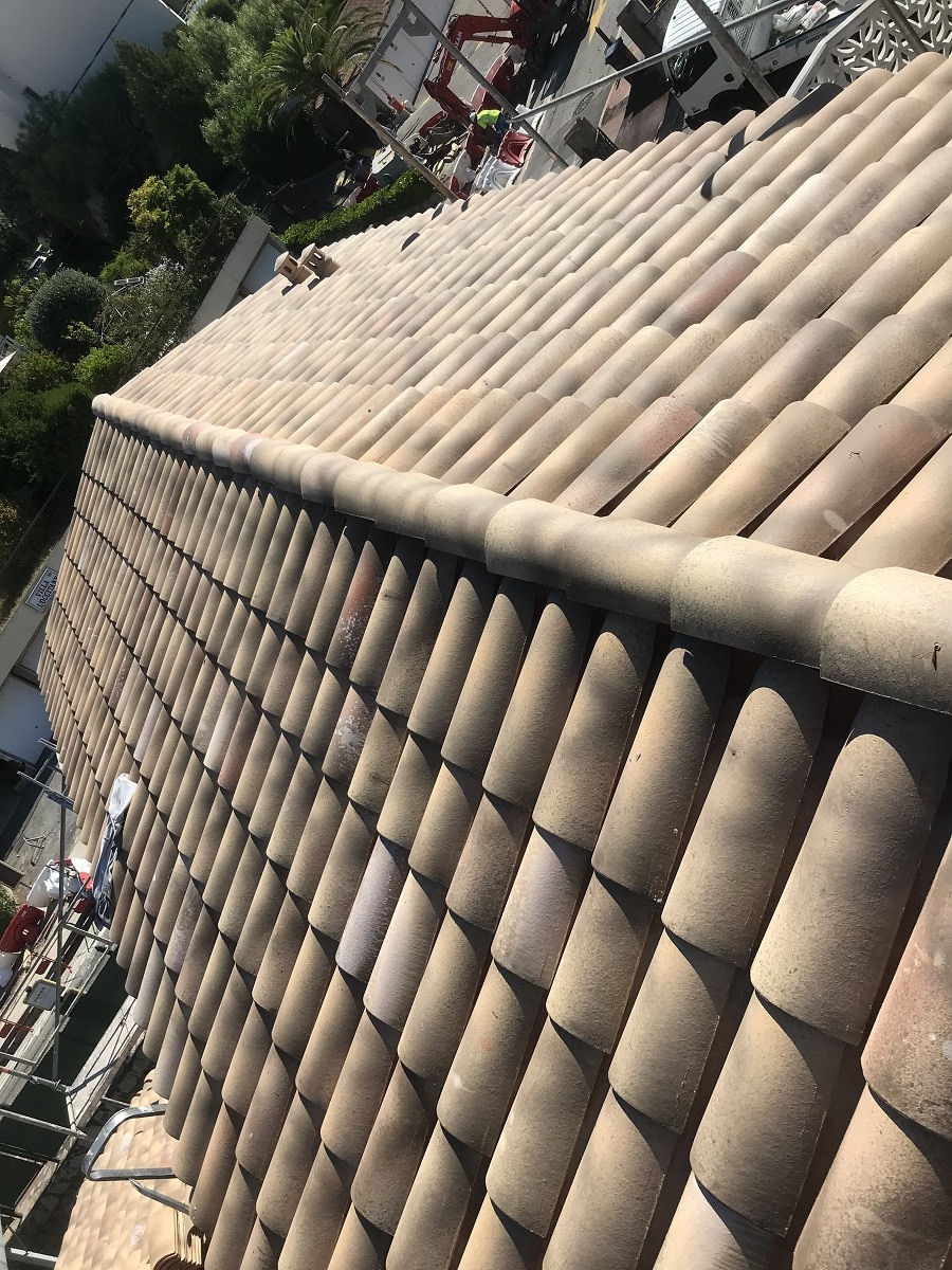 Rénovation d’une toiture à Cannes (06)