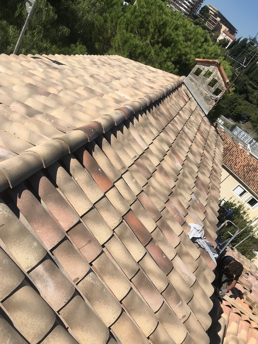 Rénovation d’une toiture à Cannes (06)