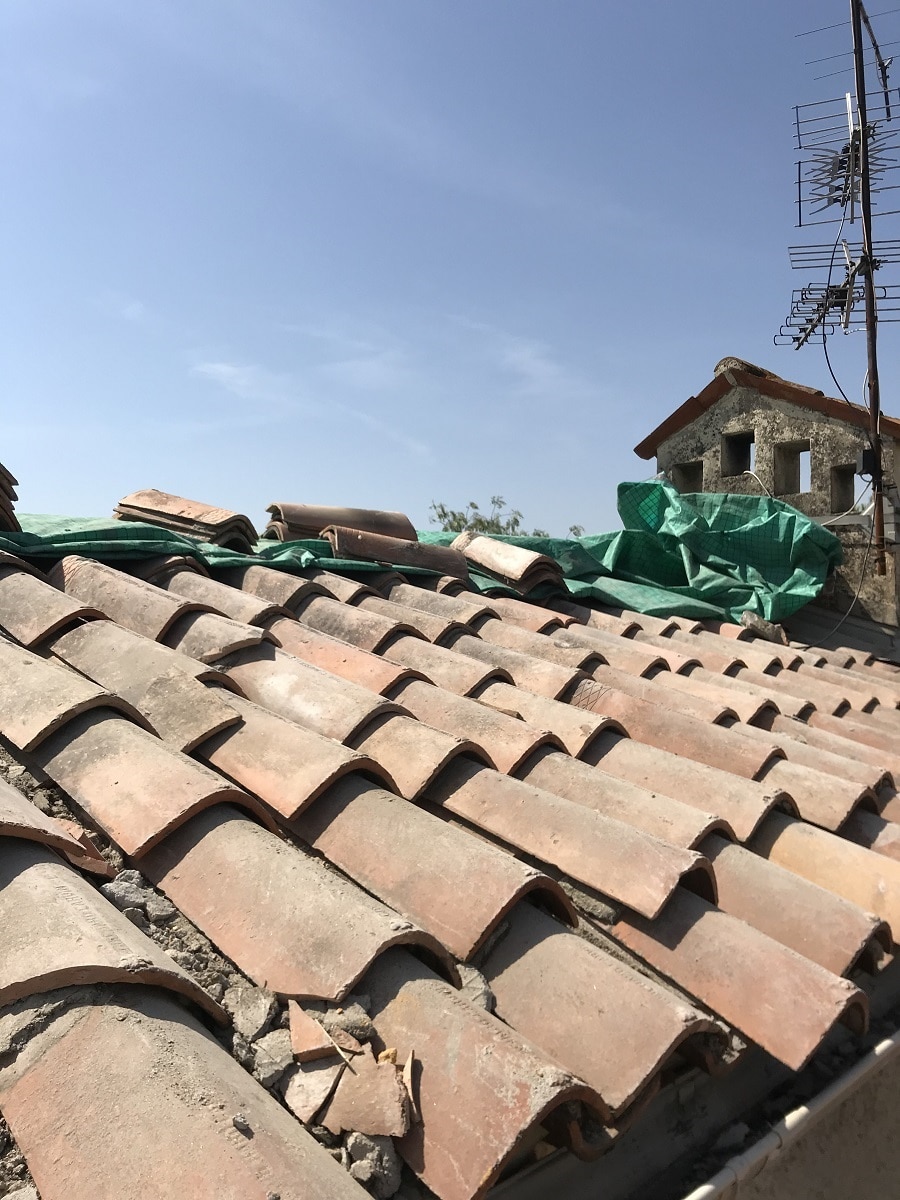 Rénovation d’une toiture à Cannes (06)