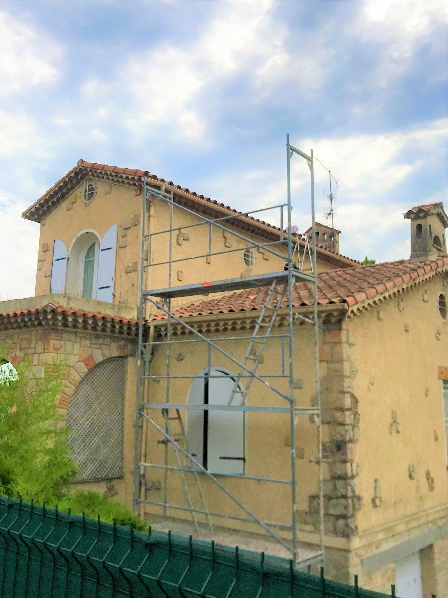 Rénovation d’une toiture à Cannes (06)