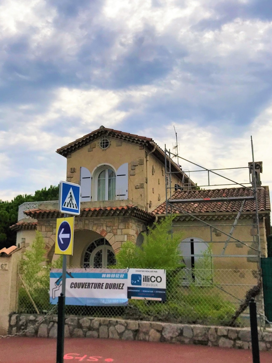 Rénovation d’une toiture à Cannes (06)