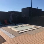 Courtage de travaux - Création d'une terrasse à Pusignan : finitions