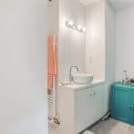 Salle de bain rénovée - rénovation d'un appartement à Strasbourg