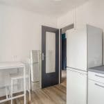 Cuisine avant travaux - rénovation d'un appartement à Strasbourg