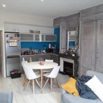 Zoom sur la cuisine rénovée - rénovation d'un appartement à Cluny