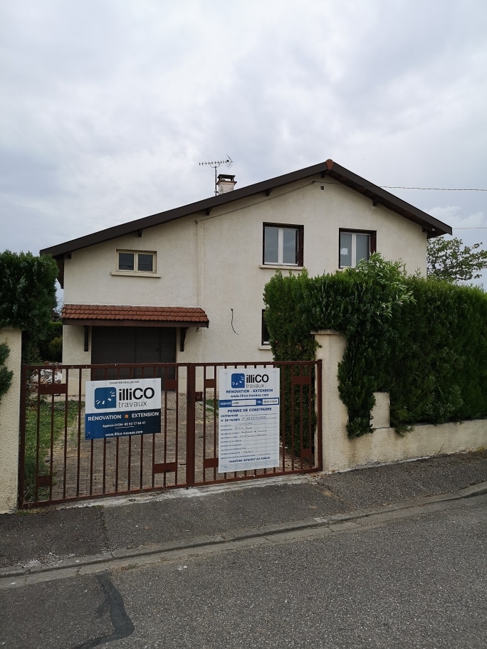 Rénovation partielle d’une maison près de Lyon (69)