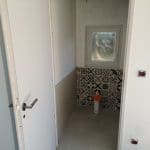 WC en cours de rénovation - rénovation partielle d'une maison dans la banlieue Est de Lyon
