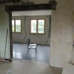 Ouverture dans un mur porteur - rénovation partielle d'une maison dans la banlieue Est de Lyon