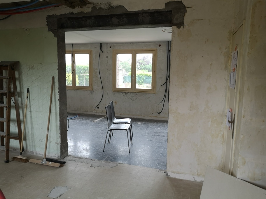 Rénovation partielle d’une maison près de Lyon (69)