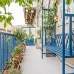 Balcon rénové - rénovation et transformation d'un appartement en 2 logements à Sète