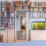 Nouvelle bibliothèque - rénovation et transformation d'un appartement en 2 logements à Sète