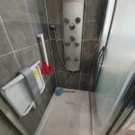 Douche hydromassante - rénovation d'une salle de bain à Angoulême