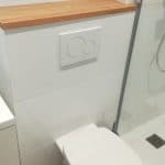 WC suspendu - rénovation salle de bain à Lille
