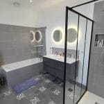 Salle de bain rénovée - rénovation de cette salle de bain à Elbeuf