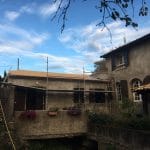 Toiture avec tuile canal - rénovation d'une toiture - Conques