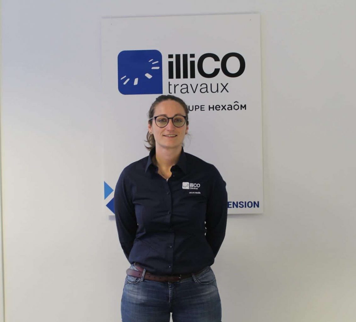 Ophélie Largeau responsable de l'agence illiCO travaux Thouars - Parthenay - Bressuire