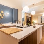Zoom sur la cuisine rénovée - Rénovation d’une maison à Esvres sur Indre