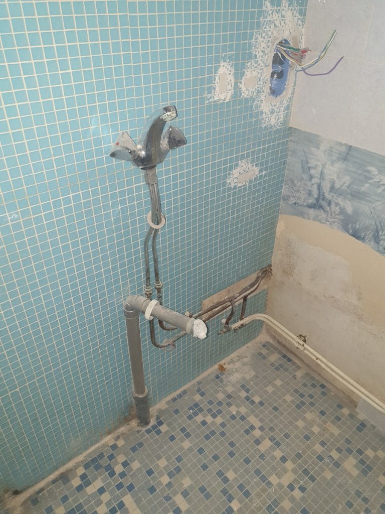 Rénovation d’une salle de bain à Luçay-le-Mâle près de Châteauroux (36)