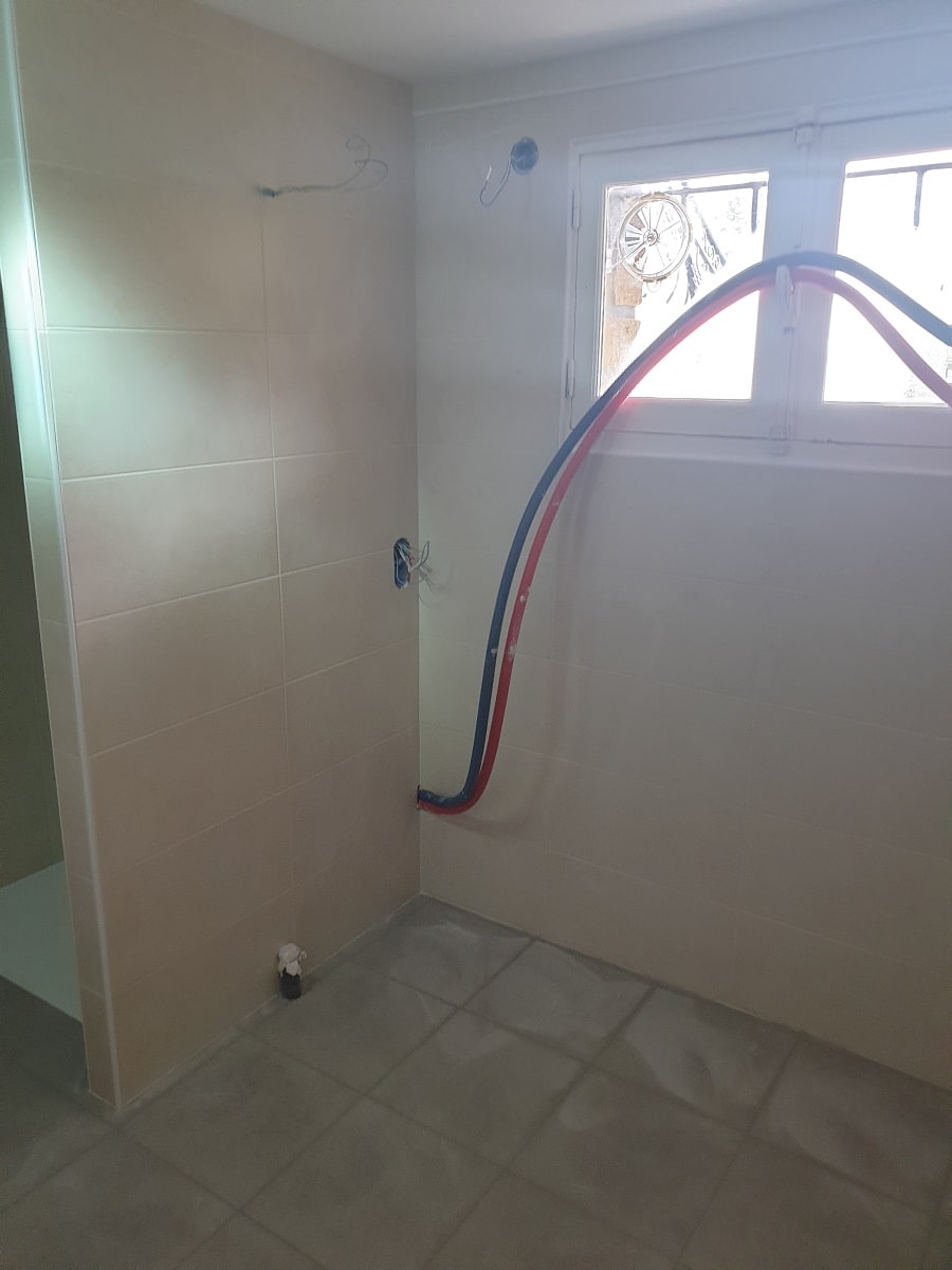 Rénovation d’une salle de bain à Luçay-le-Mâle près de Châteauroux (36)