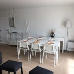 Salon salle à manger - rénovation d'une maison à Montigny Le Bretonneux