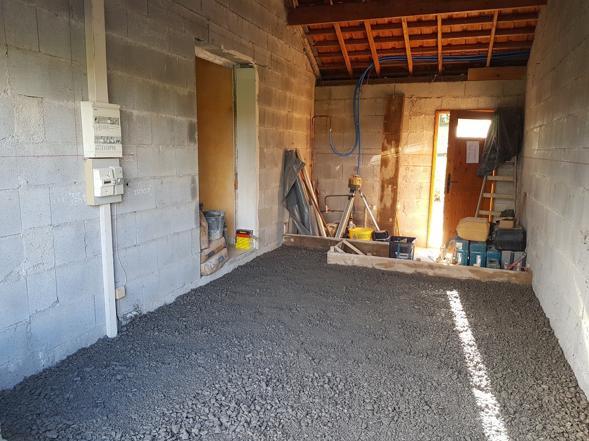 Transformation d’un garage en cuisine à Bérenx (64)
