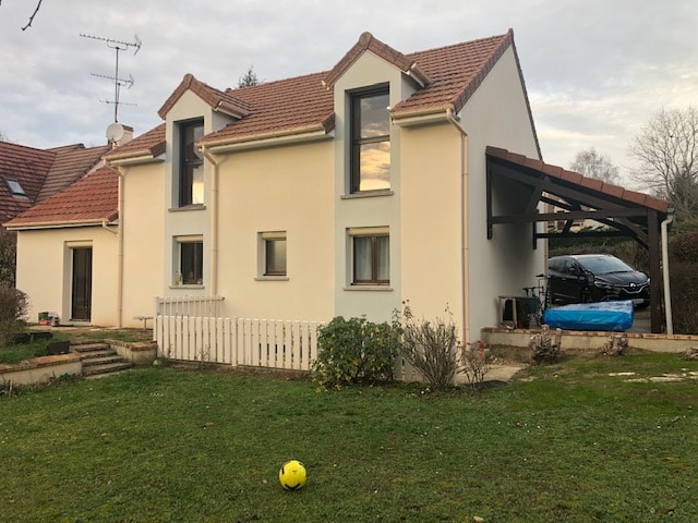 Surélévation partielle d’une maison à Villiers Saint Frédéric (78)