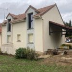 Vue arriève de la maison après travaux Villiers Saint Frédéric