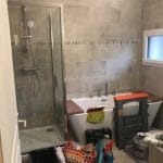 Aménagement d'une salle de bain dans la surélévation - Villiers Saint Frédéric
