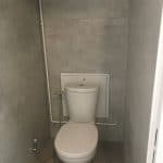 WC mis à neuf - Rénovation d'un appartement à Angers