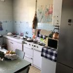 Cuisine avant travaux - rénovation d'un appartement à Grenoble