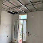 Pose d'un faux plafond rénovation complète d'une maison à Nice