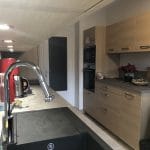 Zoom sur les meubles posés - rénovation d'une cuisine à Echirolles (38)