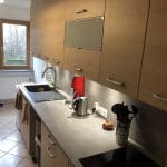 Zoom sur le plan de travail - rénovation d'une cuisine à Echirolles (38)