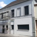 ravalement de façades - rénovation complète d'une maison à Leforest dans le Pas-de-Calais