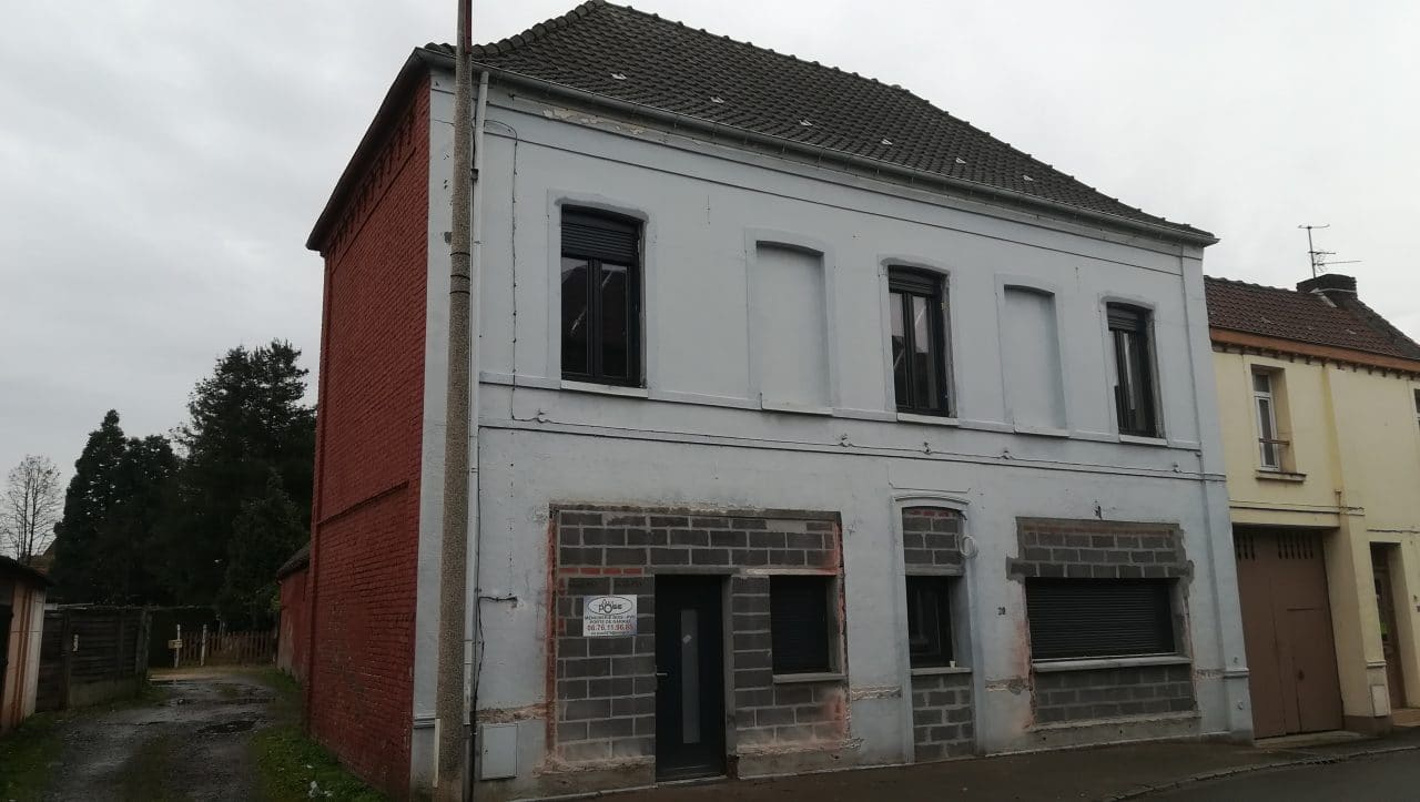 Rénovation d’une maison à Leforest dans le Pas-de-Calais (62)