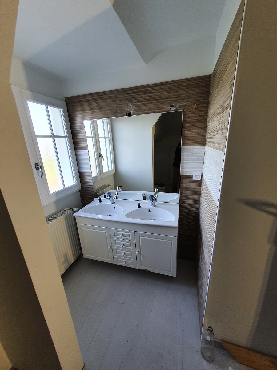 Rénovation d’une maison à Saint Suliac (35)