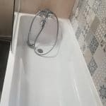 Pose d'une baignoire - rénovation d'une salle de bain à Lille