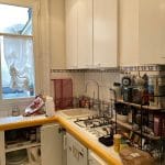 Cuisine avant travaux - rénovation d'une cuisine à Paris