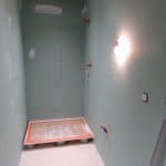 2ème salle de bain en cours de création - rénovation complète d'un appartement à Nancy
