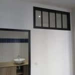 Pose de deux verrières dans la 2e salle de bain créée - - rénovation complète d'un appartement à Nancy