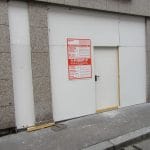 Modification de la façade - rénovation d'un local professionnel à Nancy