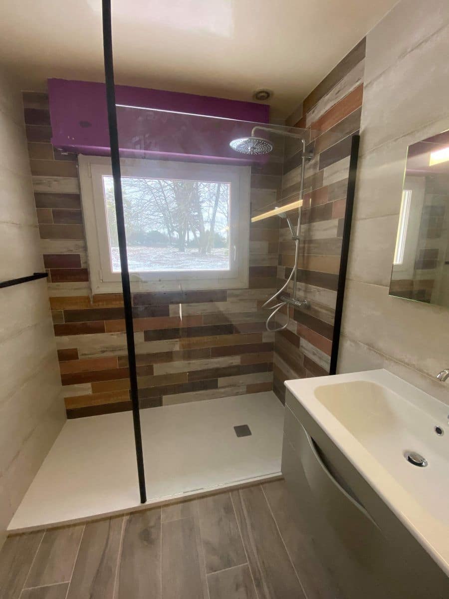 Rénovation d’une salle de bain à Kervignac (56)